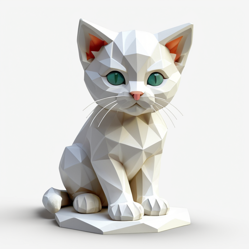 Elegante gato guepardo